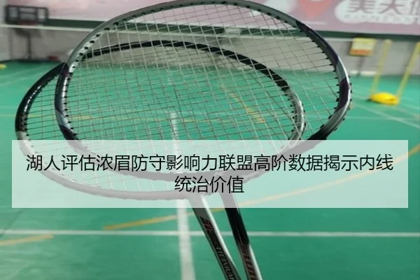 湖人评估浓眉防守影响力联盟高阶数据揭示内线统治价值